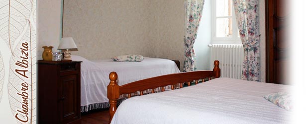 chambre d'hôte albizia