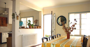 Espace séjour cuisine
